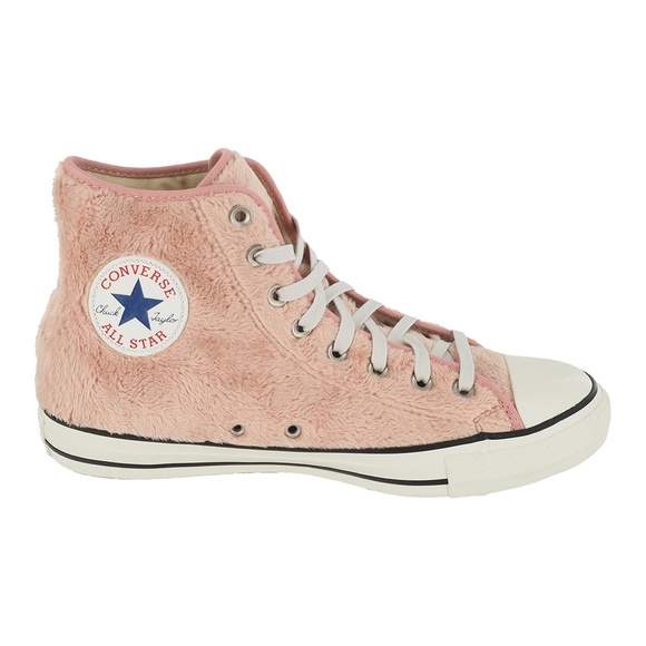 Converse Chuck Taylor All Star Hi Faux Fur "Fuzzy" Sneaker - Picture 3 of 10